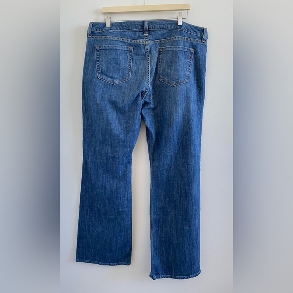 Gap 1969 Blue Stretch Flare Jeans Size 16 Long - Picture 6 of 8